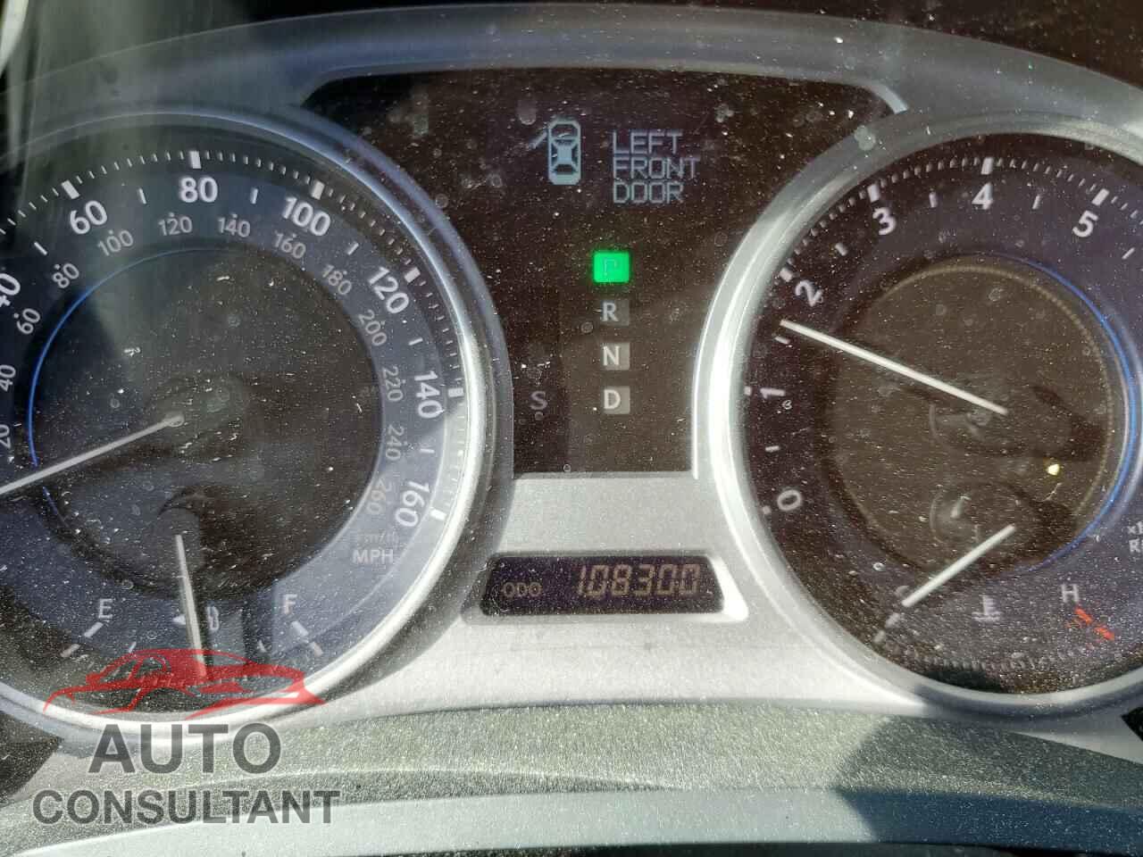 LEXUS IS 2010 - JTHBF5C26A5112953