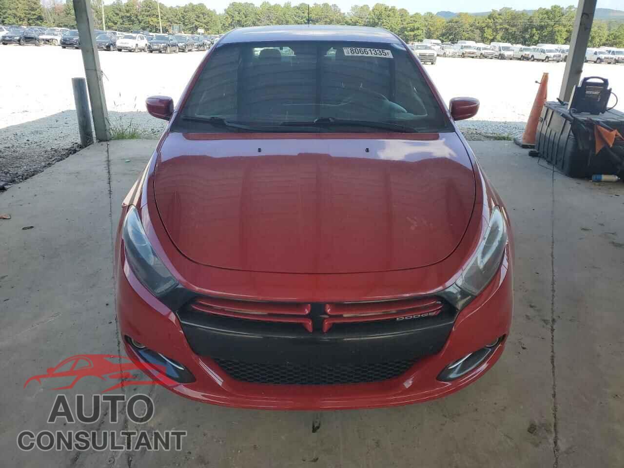 DODGE DART 2013 - 1C3CDFBA9DD106458
