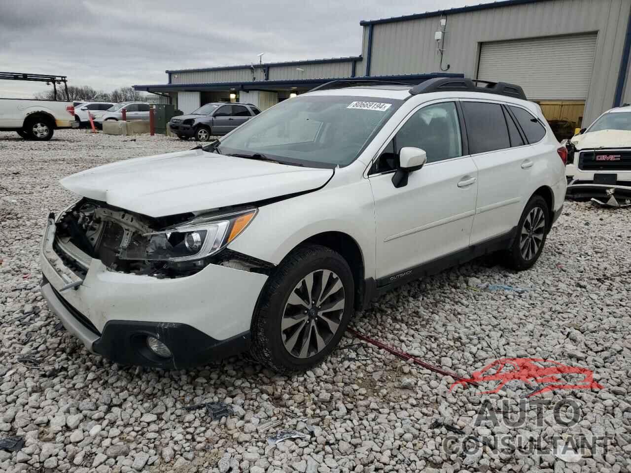 SUBARU OUTBACK 2017 - 4S4BSANC7H3217286