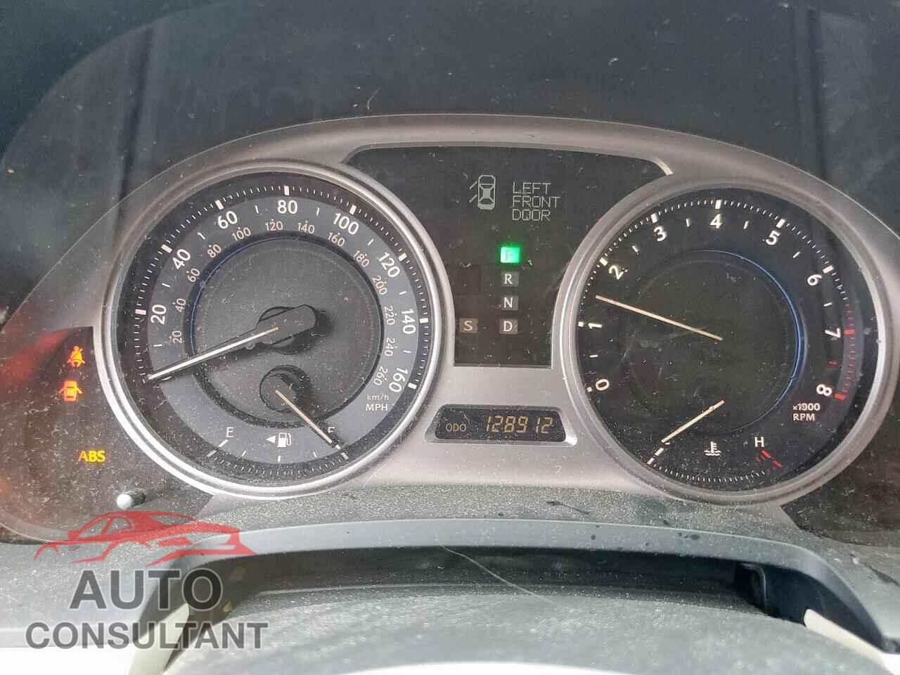 LEXUS IS 2010 - JTHBF5C25A2094933