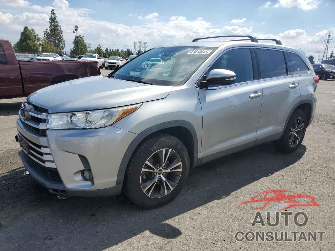TOYOTA HIGHLANDER 2019 - 5TDZZRFH6KS359285