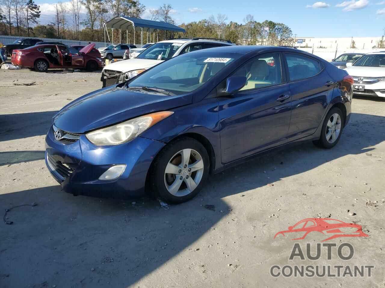 HYUNDAI ELANTRA 2013 - KMHDH4AEXDU619307
