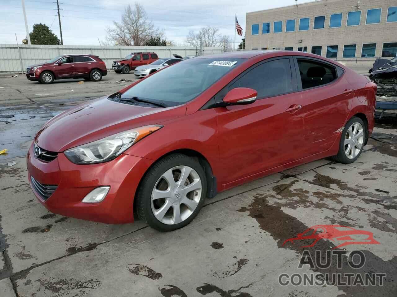 HYUNDAI ELANTRA 2012 - KMHDH4AE3CU344460