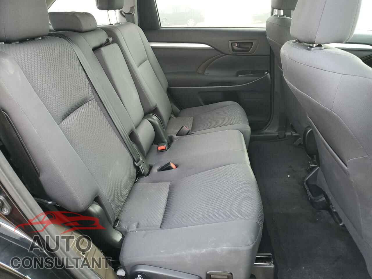 TOYOTA HIGHLANDER 2017 - 5TDZZRFH4HS227232