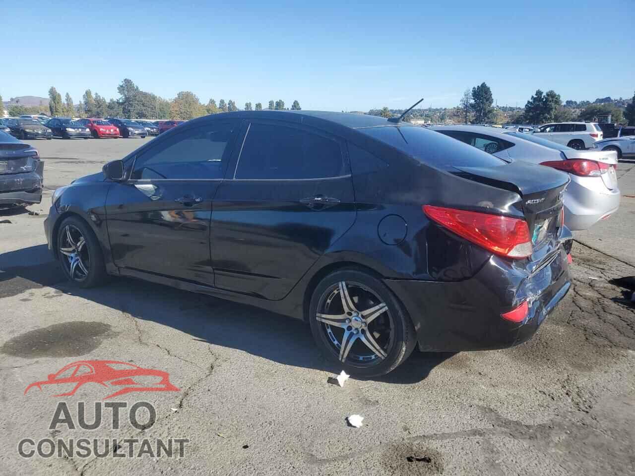 HYUNDAI ACCENT 2012 - KMHCU4AE6CU076186
