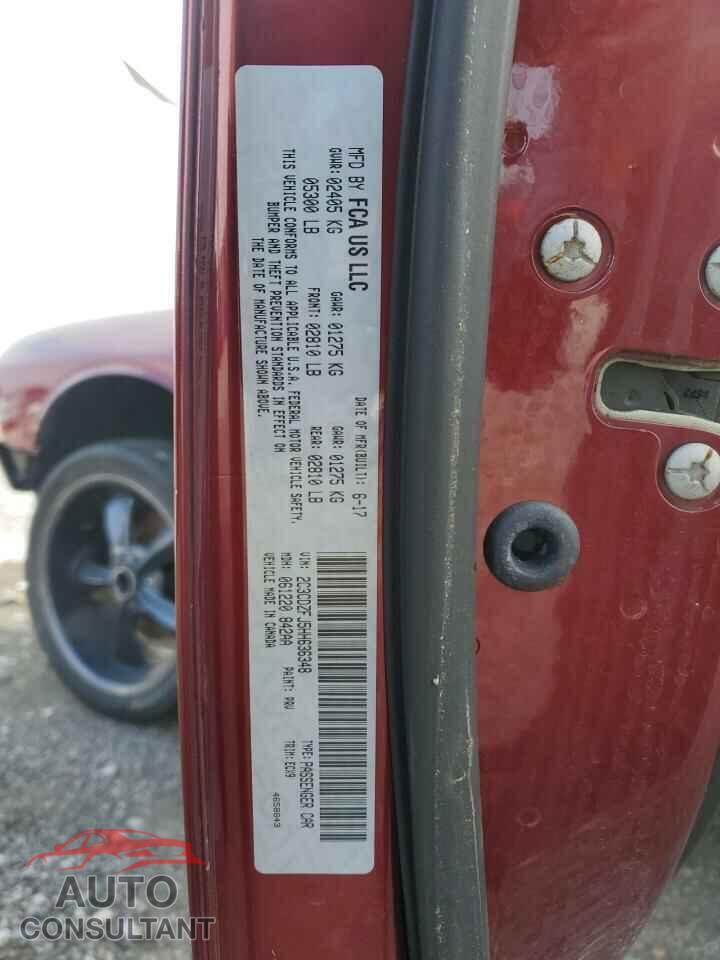 DODGE CHALLENGER 2017 - 2C3CDZFJ5HH636348