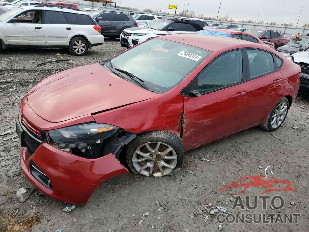 DODGE DART 2013 - 1C3CDFBH4DD150297