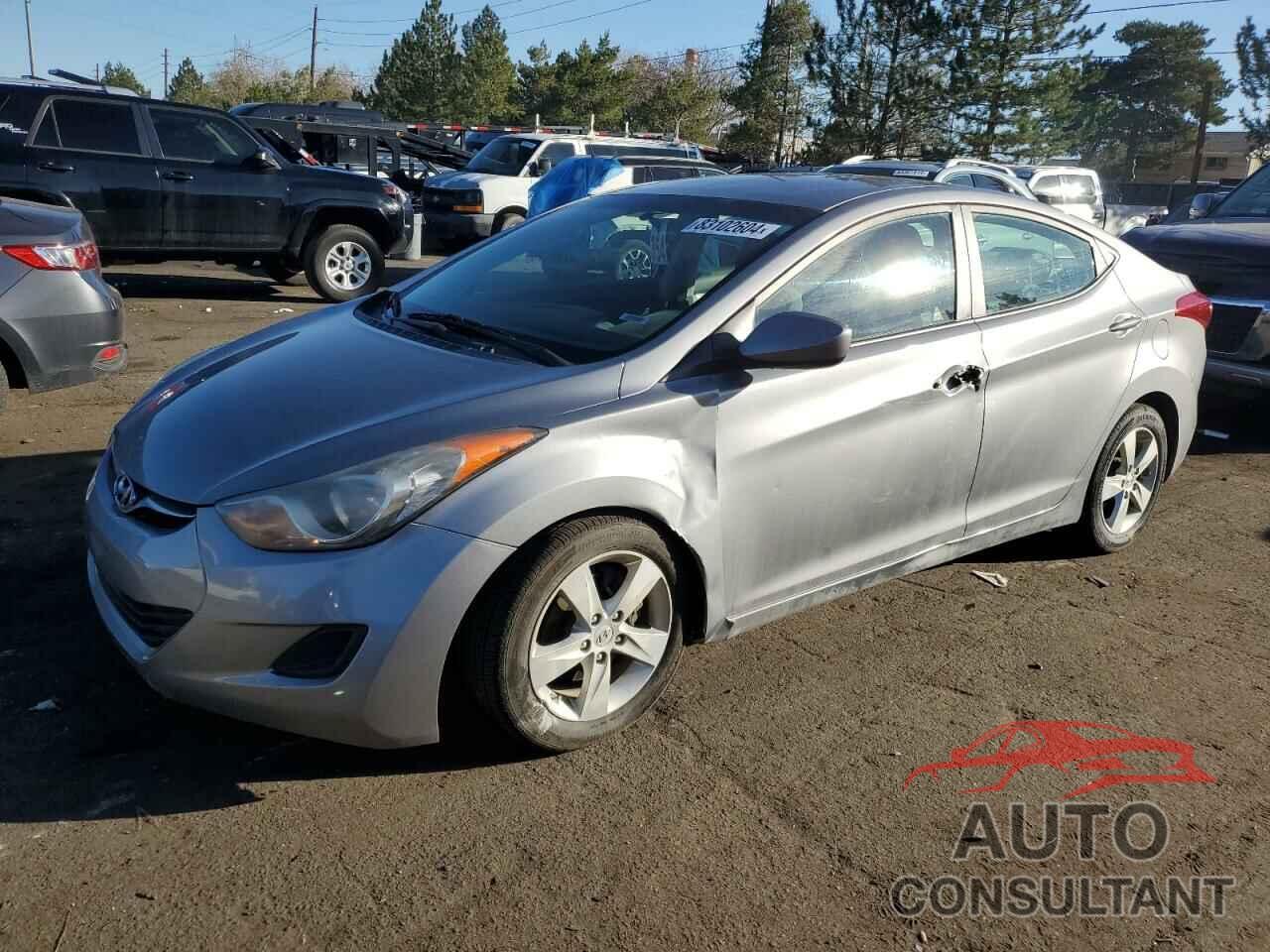 HYUNDAI ELANTRA 2011 - KMHDH4AE8BU172991