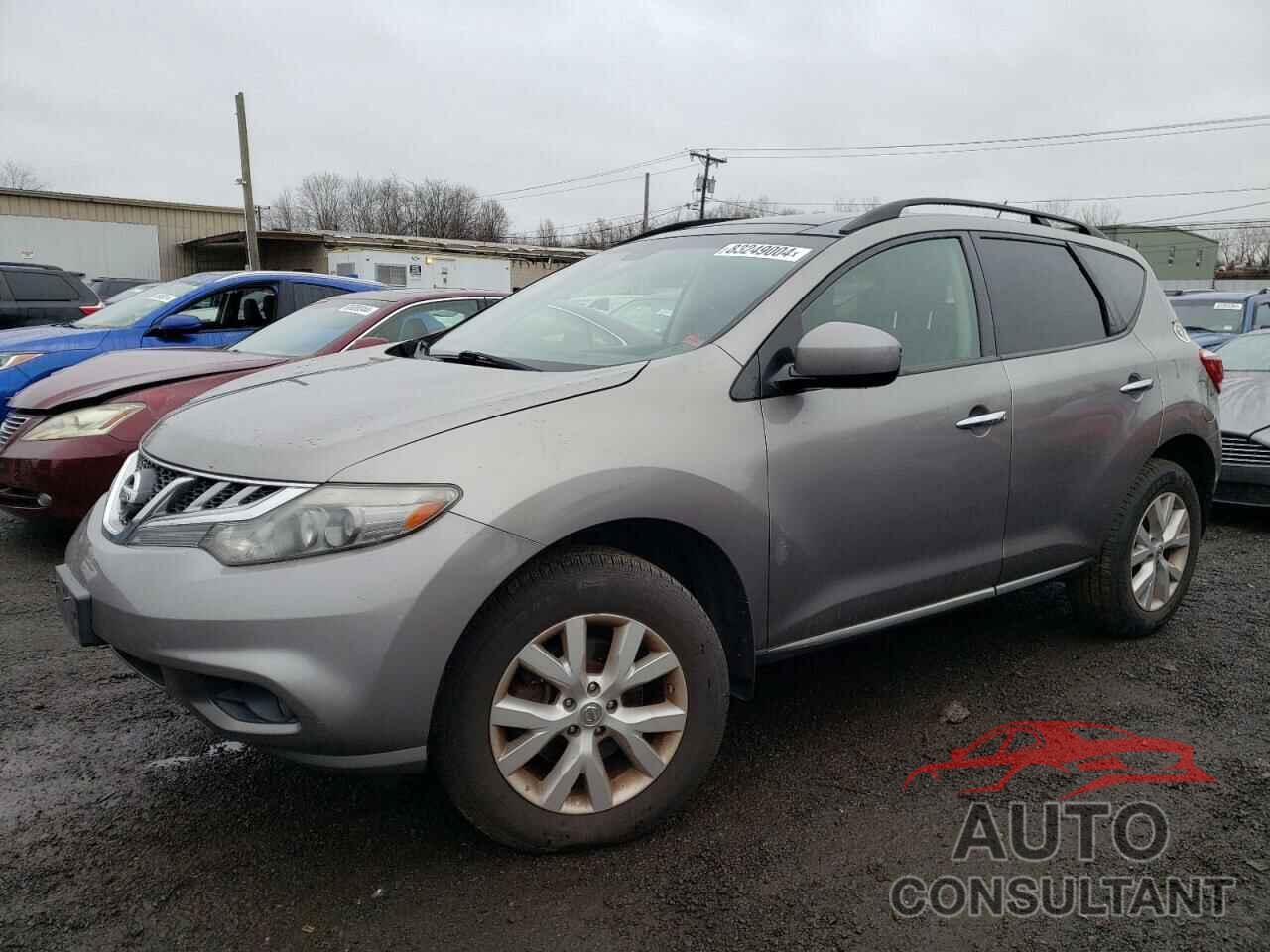 NISSAN MURANO 2012 - JN8AZ1MW7CW212267