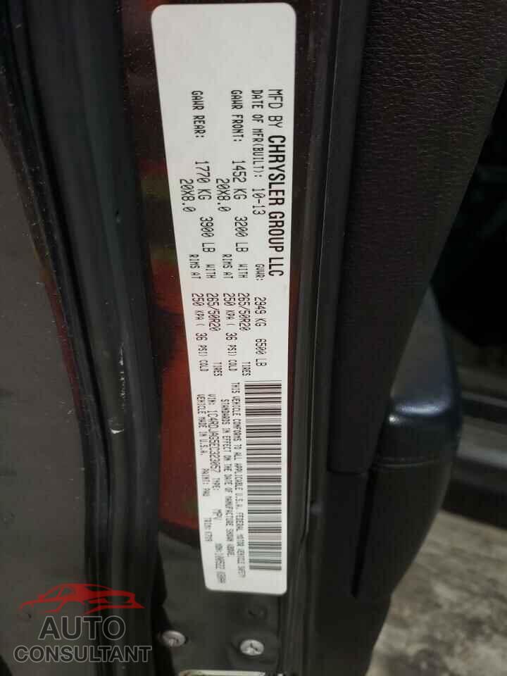 DODGE DURANGO 2014 - 1C4RDJAG5EC323057