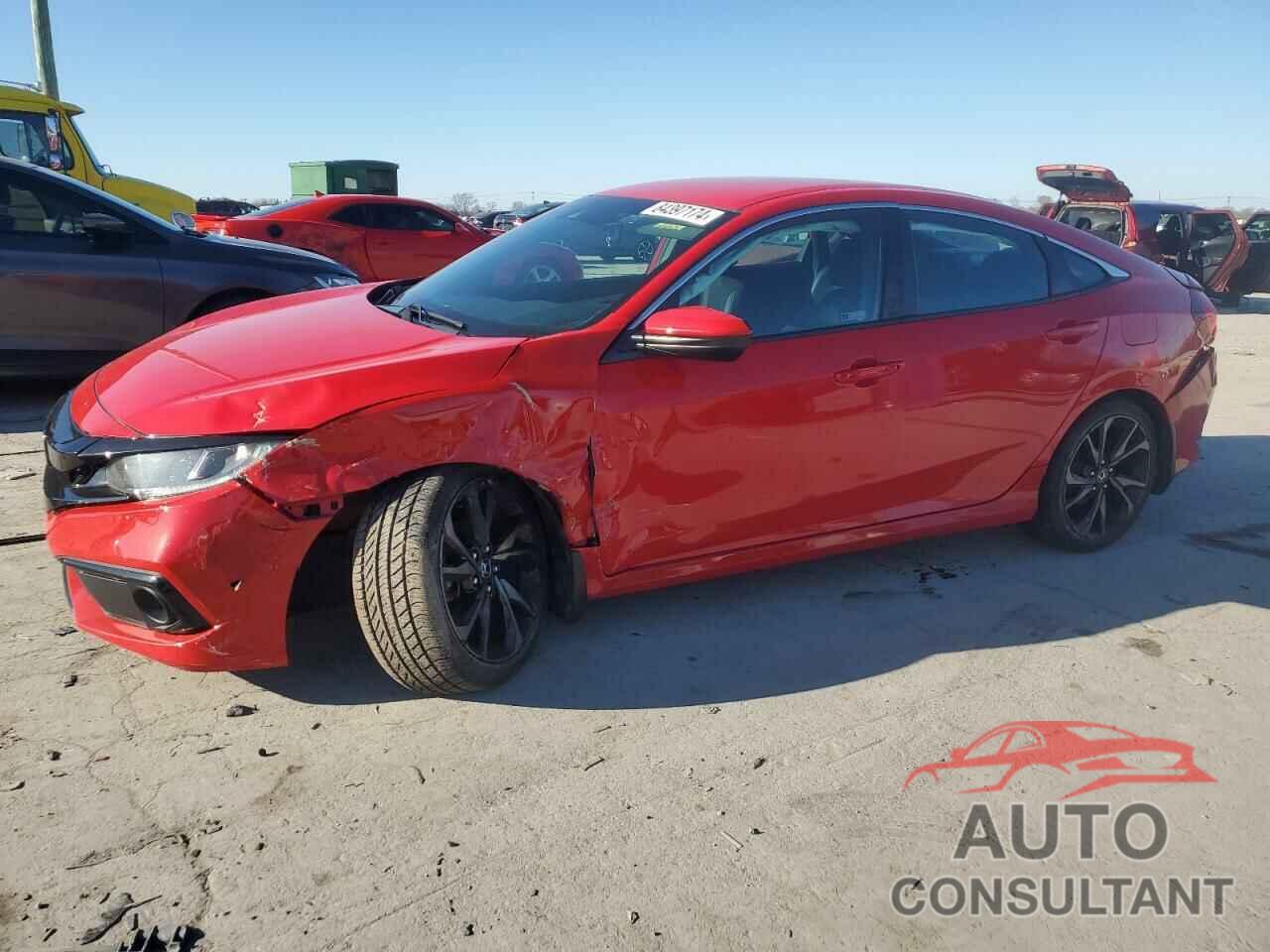 HONDA CIVIC 2019 - 2HGFC2E82KH593419