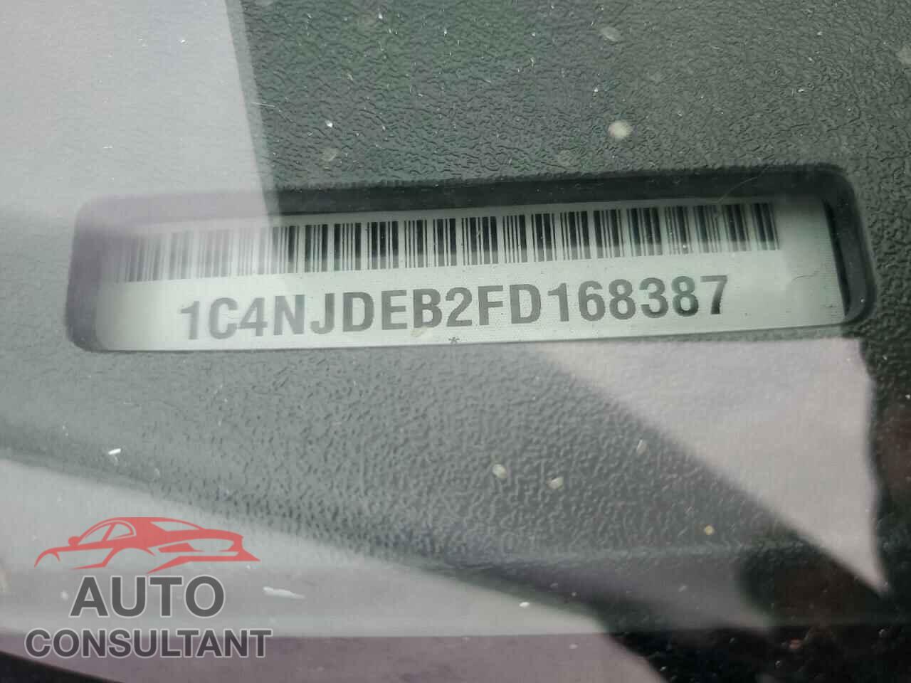 JEEP COMPASS 2015 - 1C4NJDEB2FD168387
