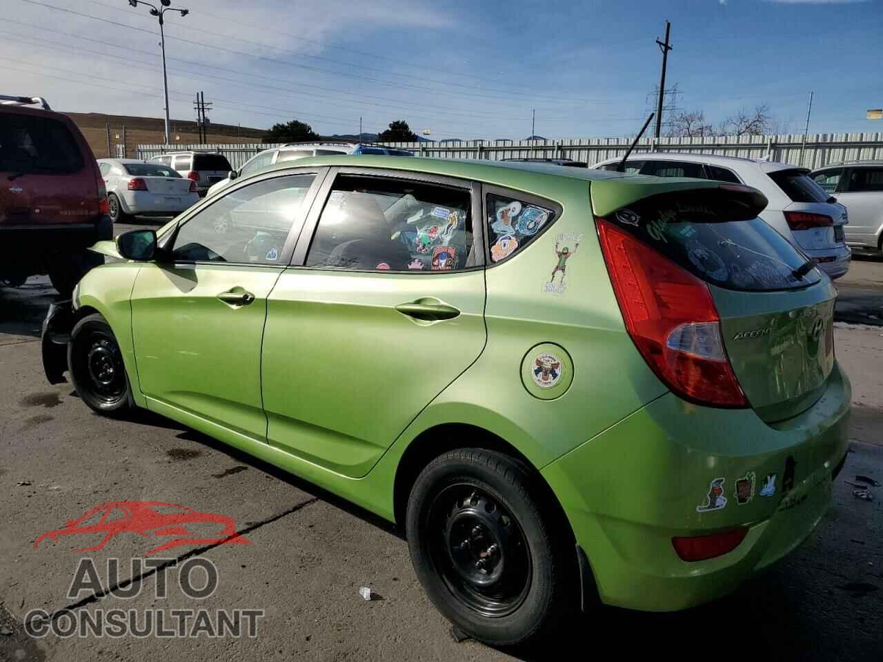 HYUNDAI ACCENT 2013 - KMHCU5AE9DU084970