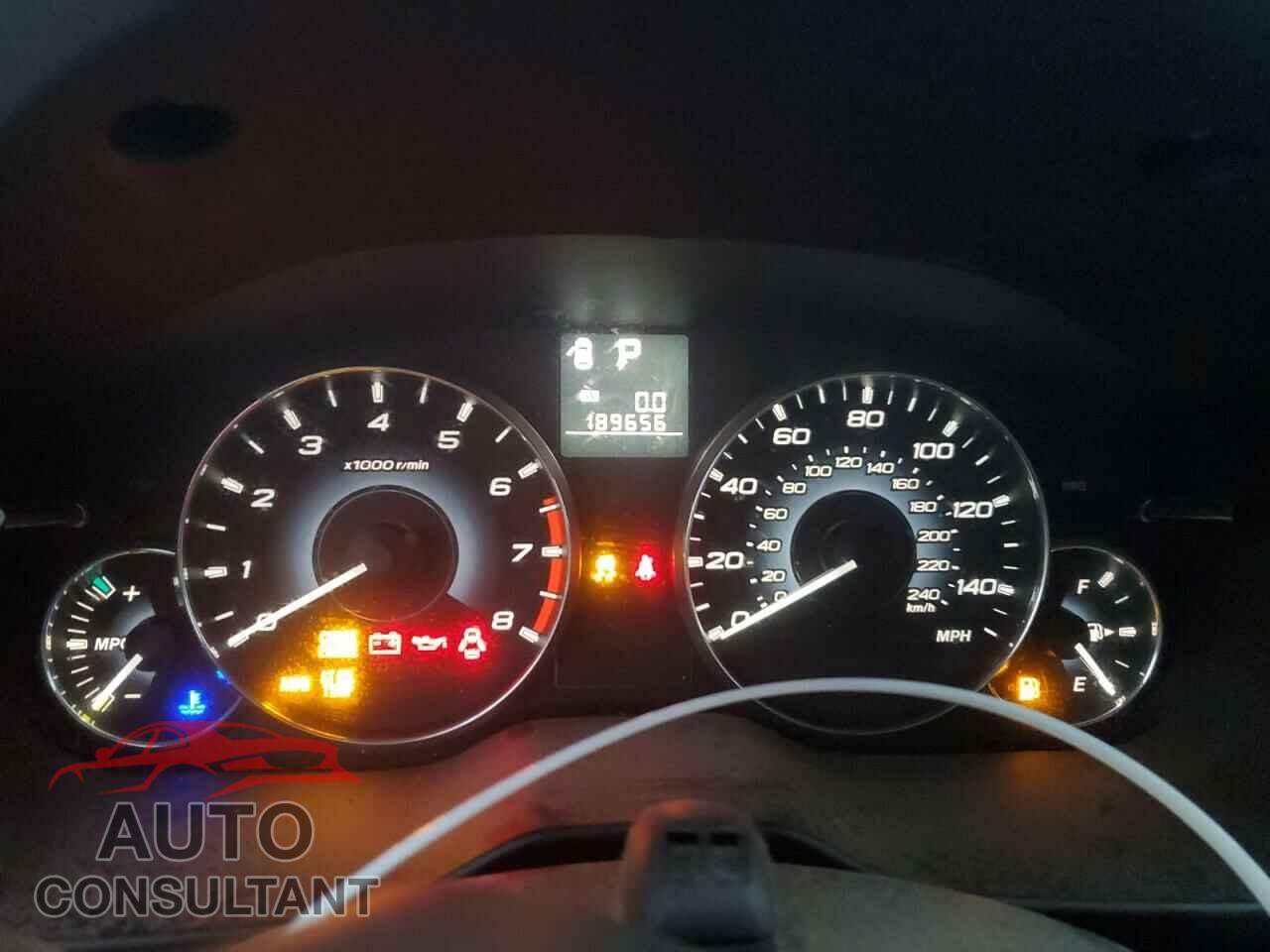 SUBARU OUTBACK 2011 - 4S4BRBCCXB3418000