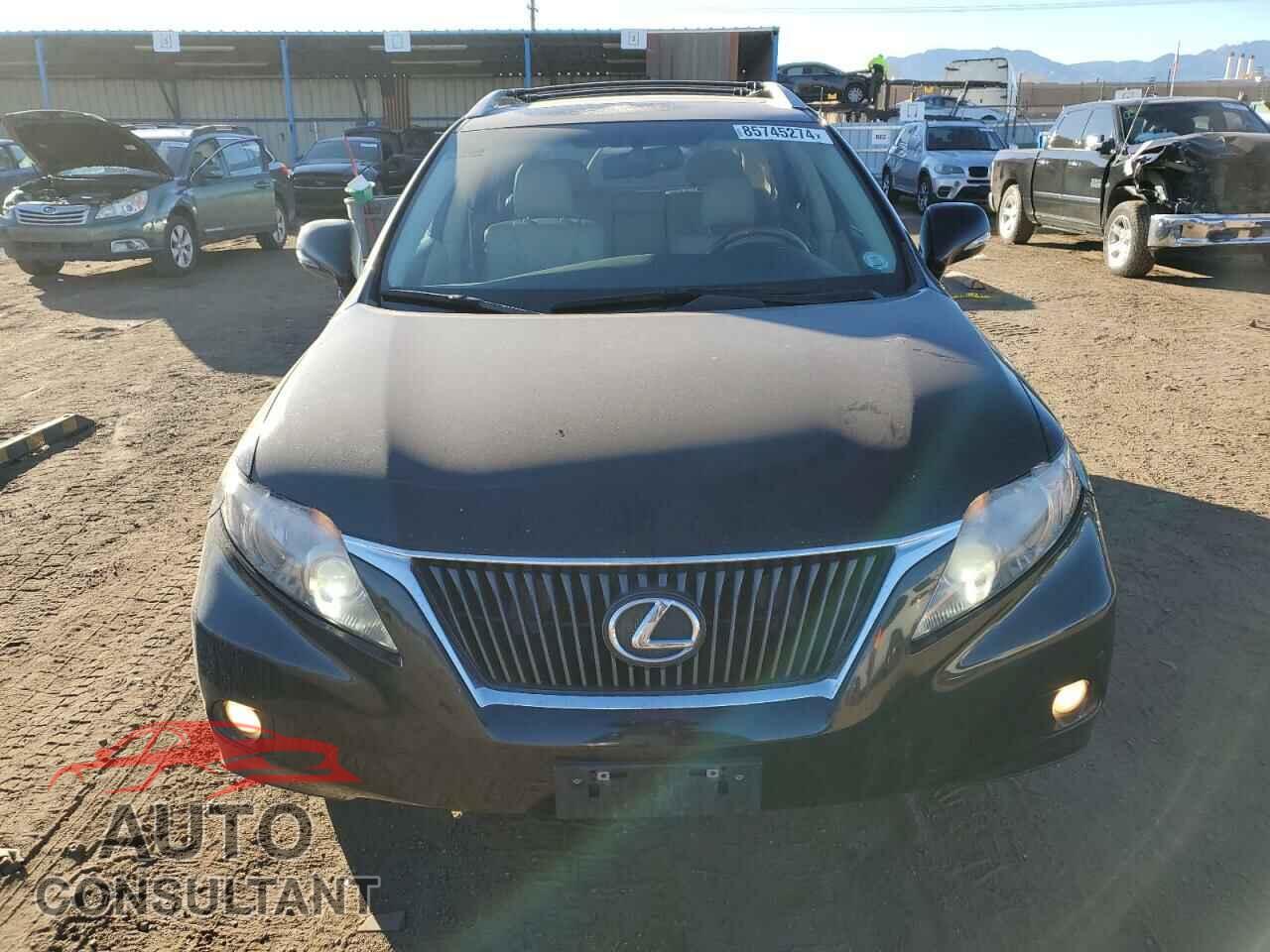 LEXUS RX350 2011 - 2T2BK1BA4BC108267
