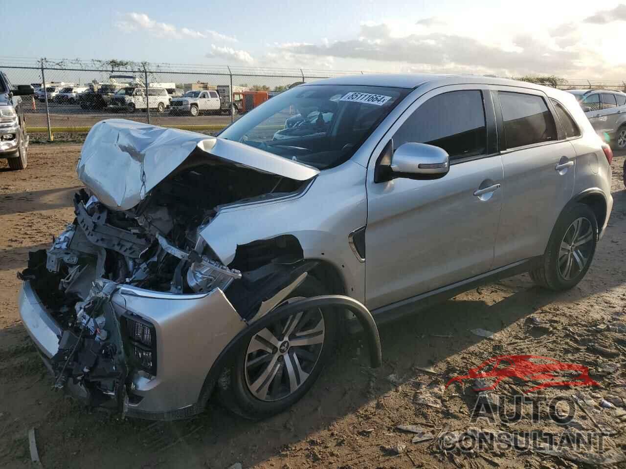 MITSUBISHI OUTLANDER 2022 - JA4APVAU2NU008495
