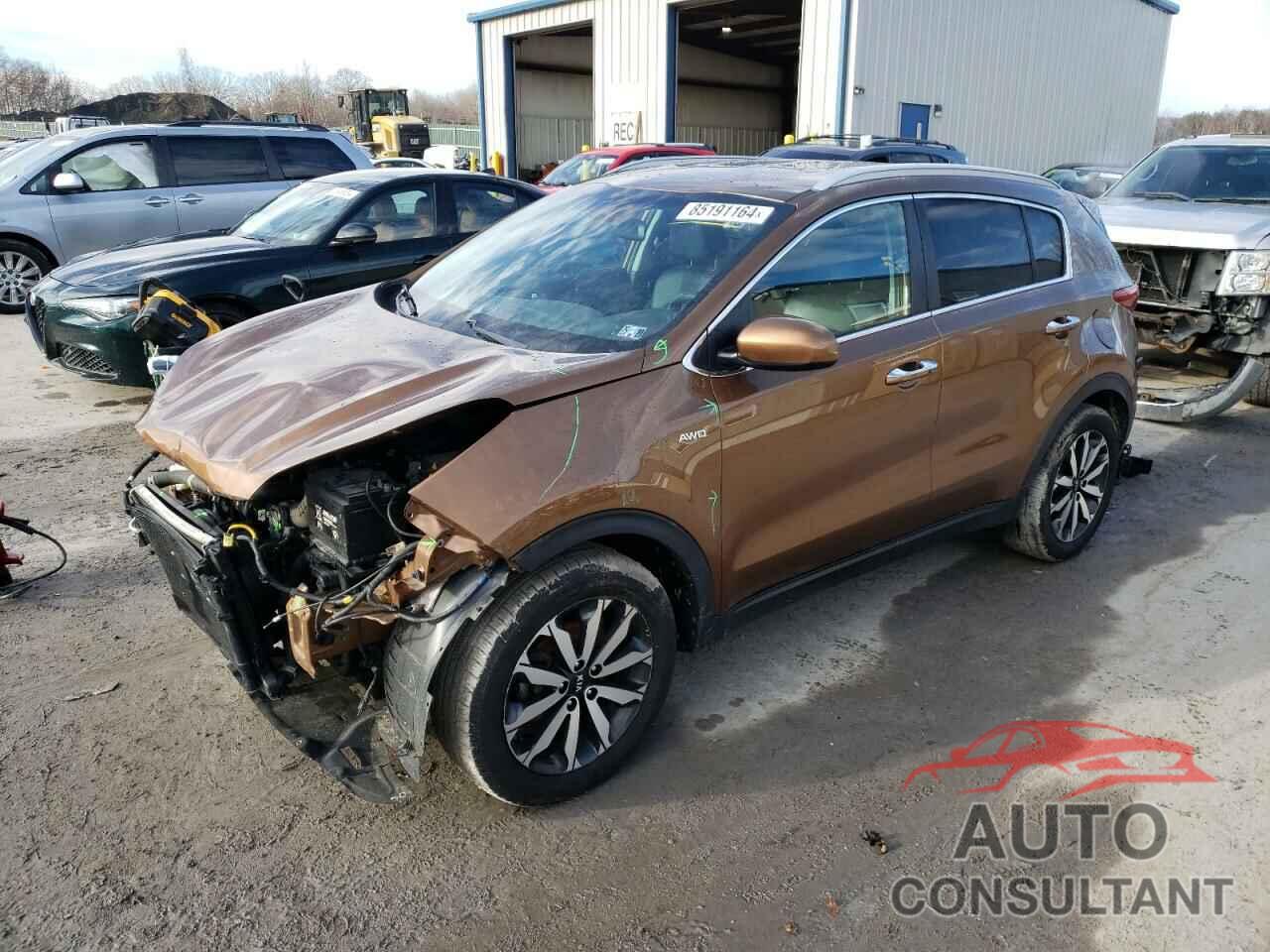 KIA SPORTAGE 2017 - KNDPNCAC5H7274095