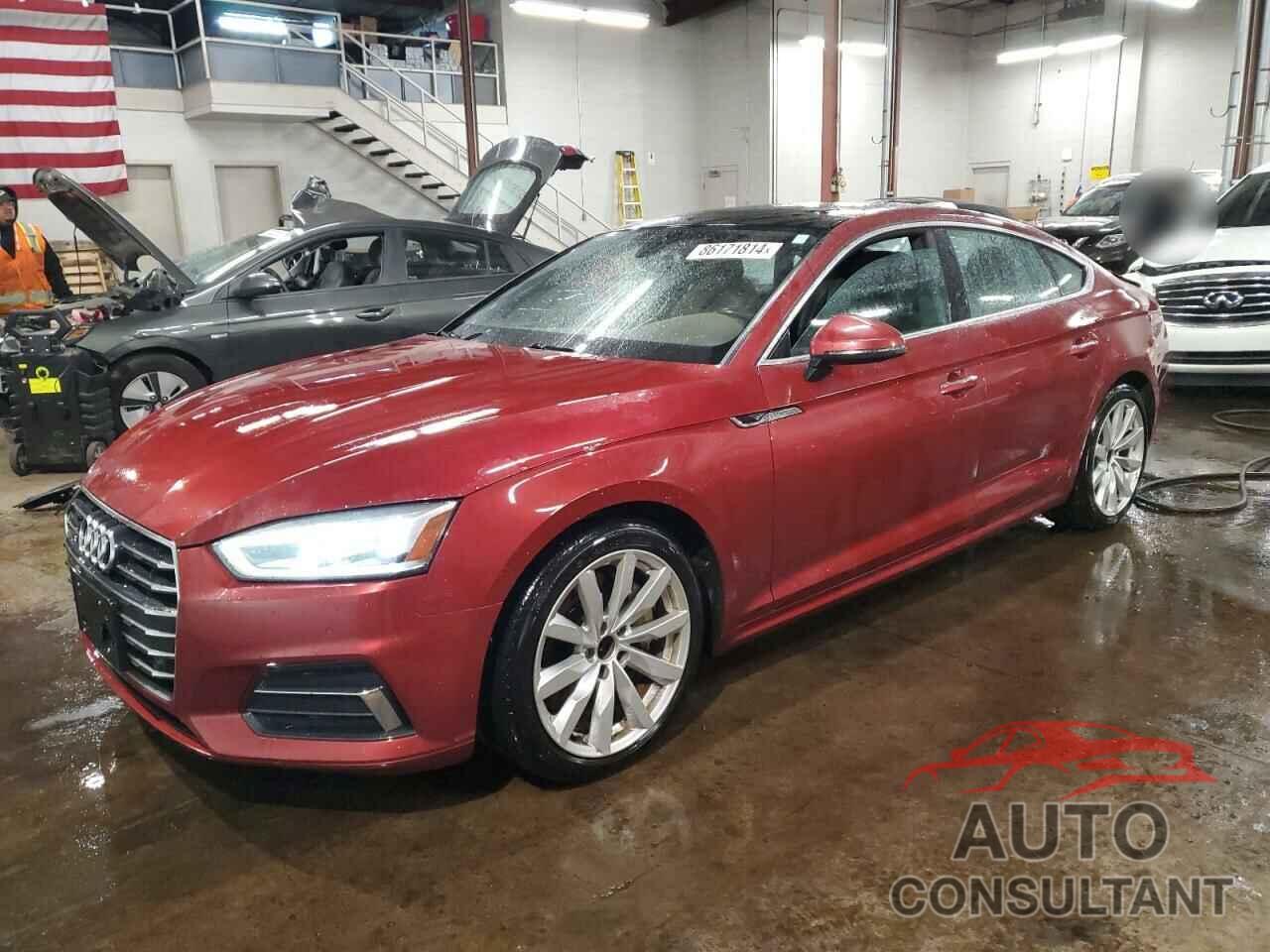 AUDI A5 2018 - WAUBNCF57JA025369