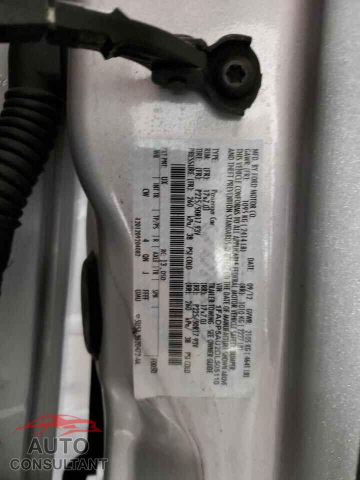 FORD CMAX 2013 - 1FADP5AU2DL505110