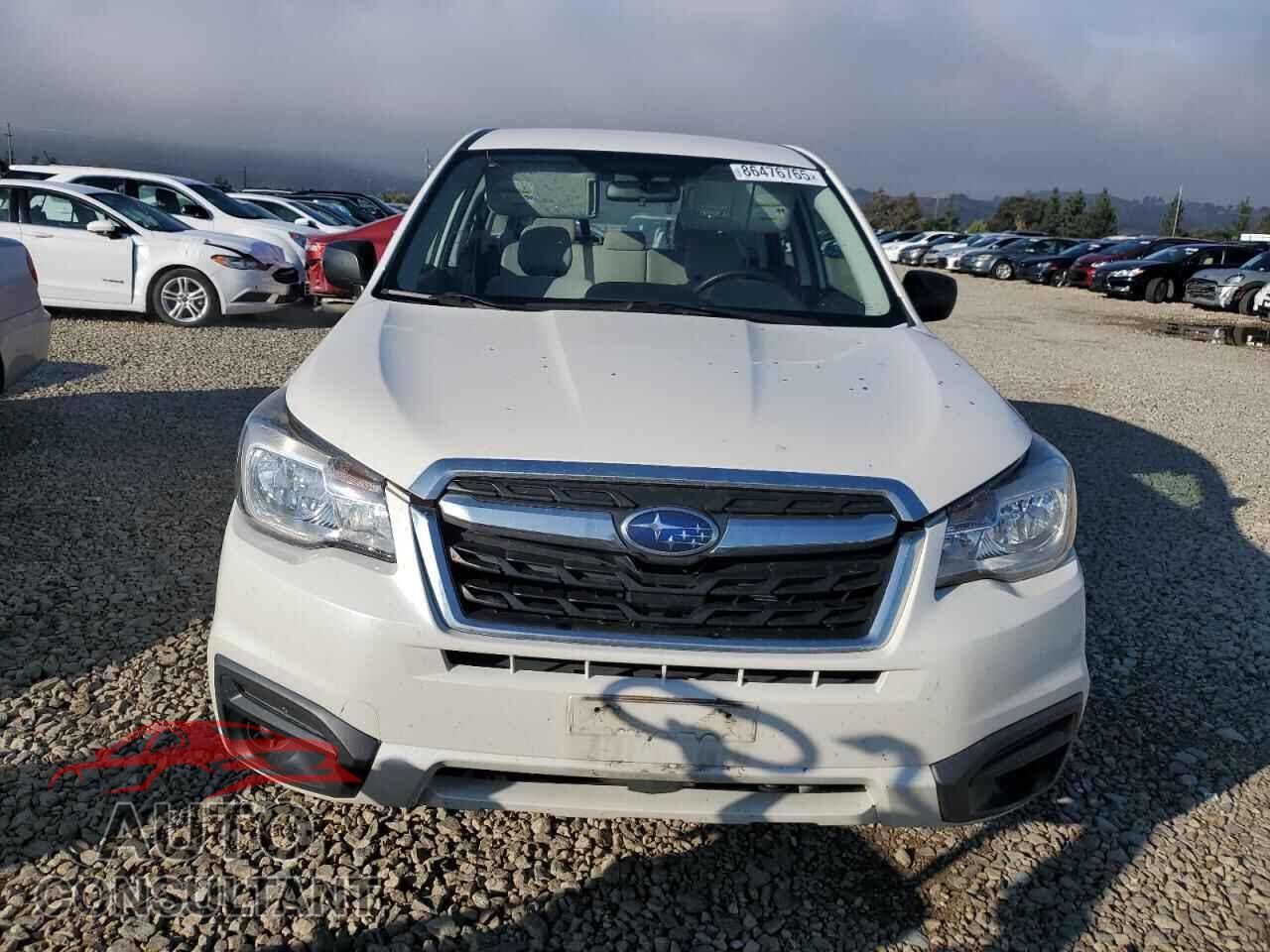 SUBARU FORESTER 2017 - JF2SJAAC0HG501978