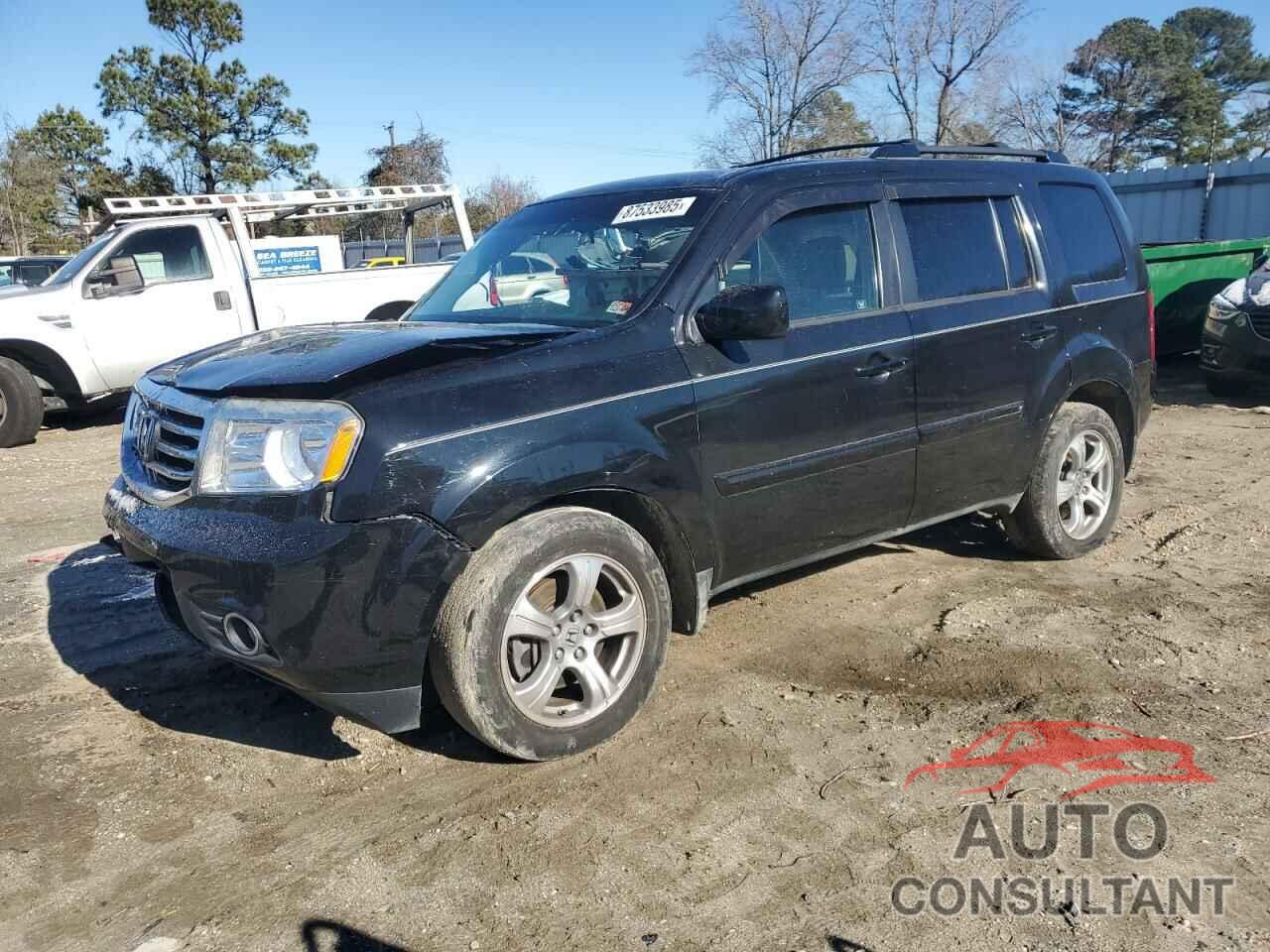 HONDA PILOT 2012 - 5FNYF3H49CB014835