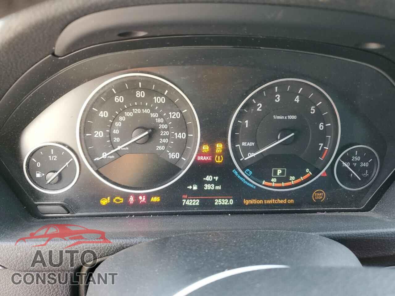 BMW 3 SERIES 2015 - WBA3C3G56FNT52466