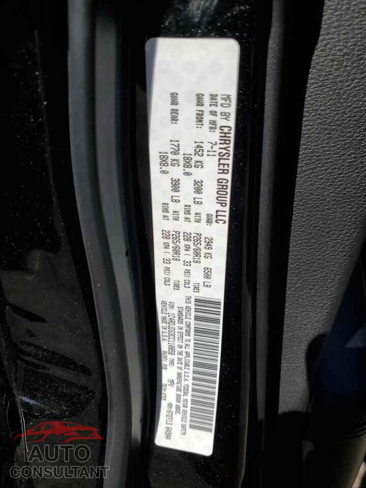 DODGE DURANGO 2012 - 1C4RDJDG3CC110858