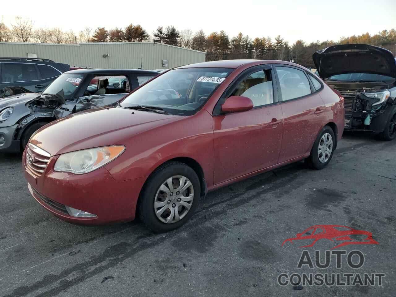 HYUNDAI ELANTRA 2010 - KMHDU4AD4AU907628