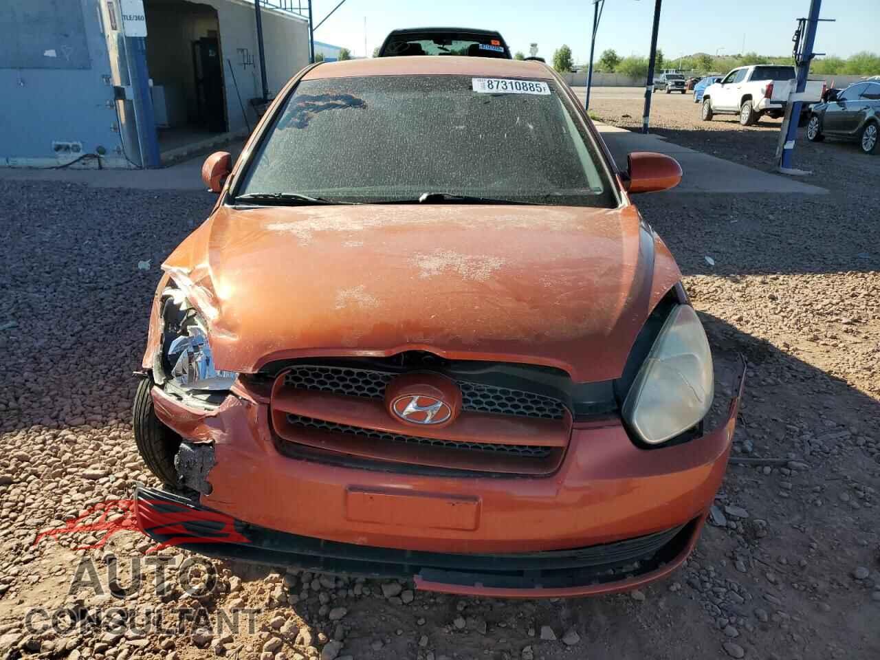 HYUNDAI ACCENT 2009 - KMHCM36C19U124090
