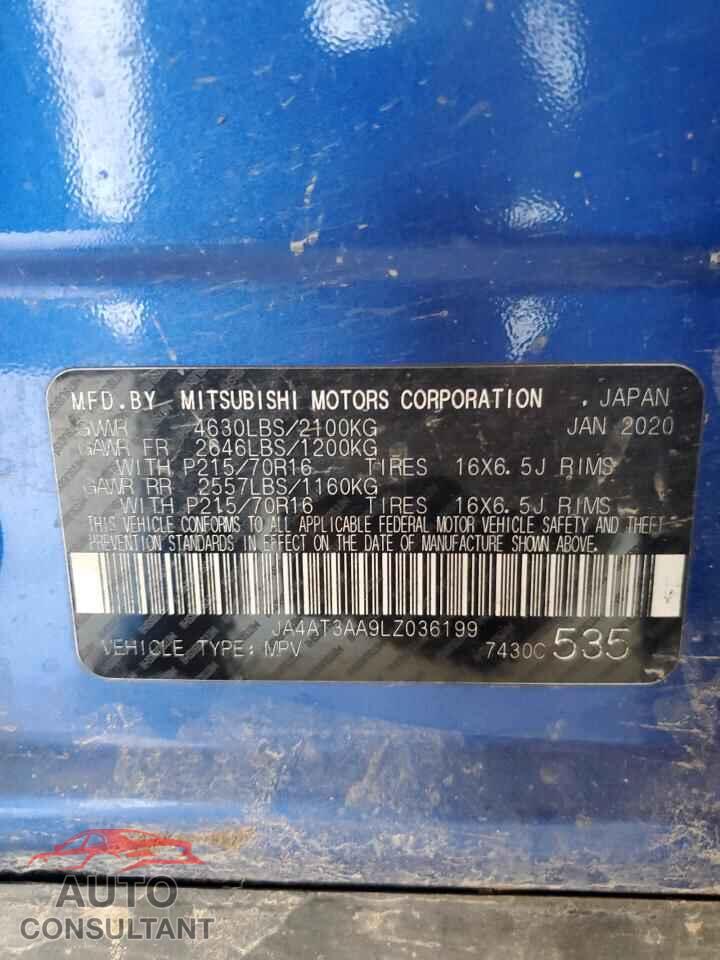 MITSUBISHI ECLIPSE 2020 - JA4AT3AA9LZ036199