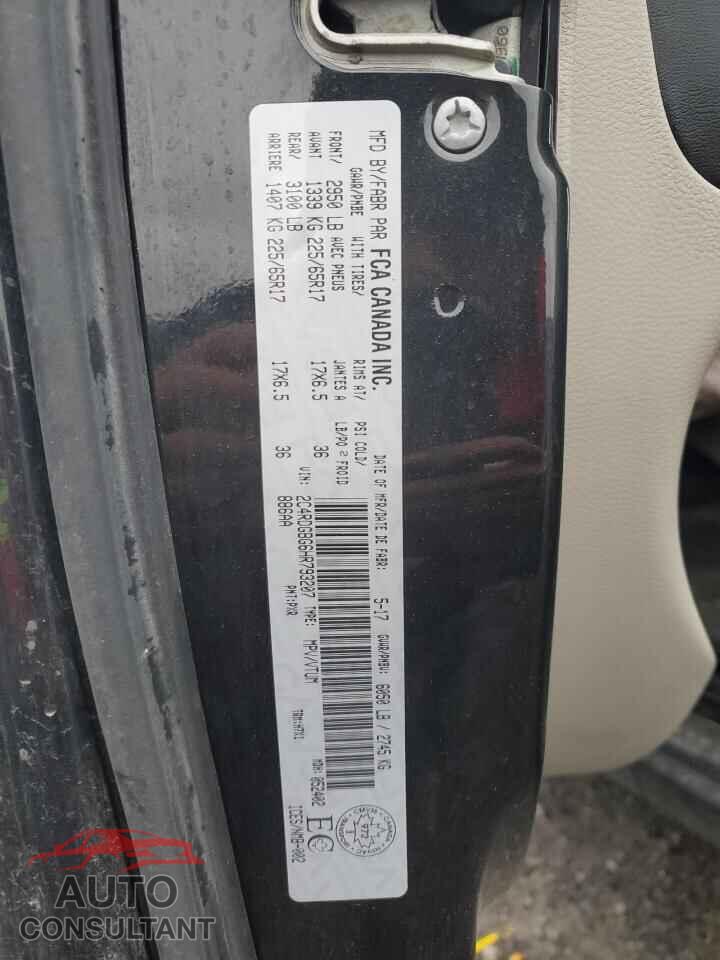 DODGE CARAVAN 2017 - 2C4RDGBG6HR793207