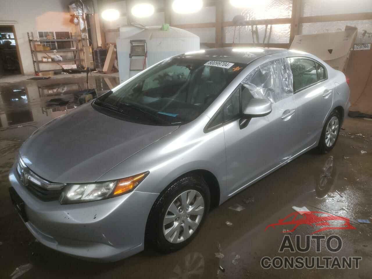 HONDA CIVIC 2012 - 19XFB2F54CE359186