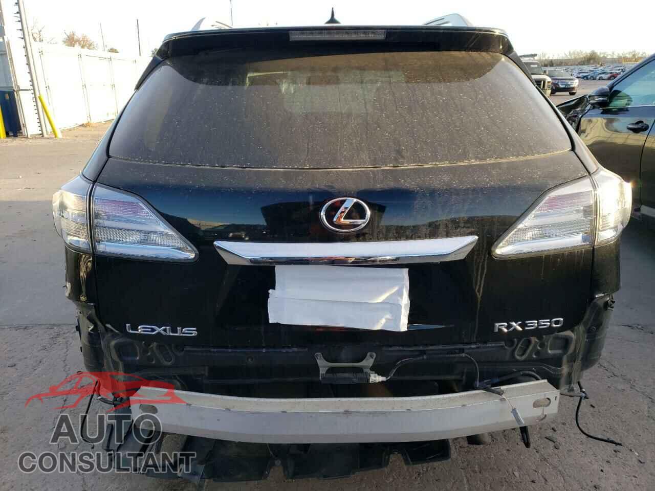 LEXUS RX350 2010 - 2T2BK1BA4AC043015