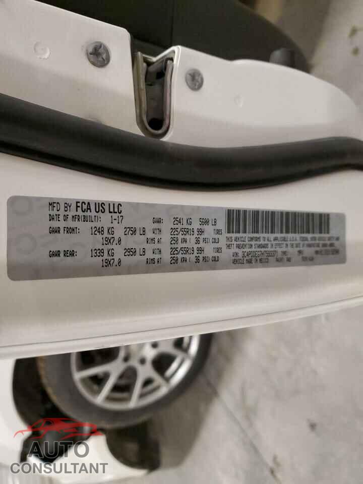 DODGE JOURNEY 2017 - 3C4PDDEG7HT593371