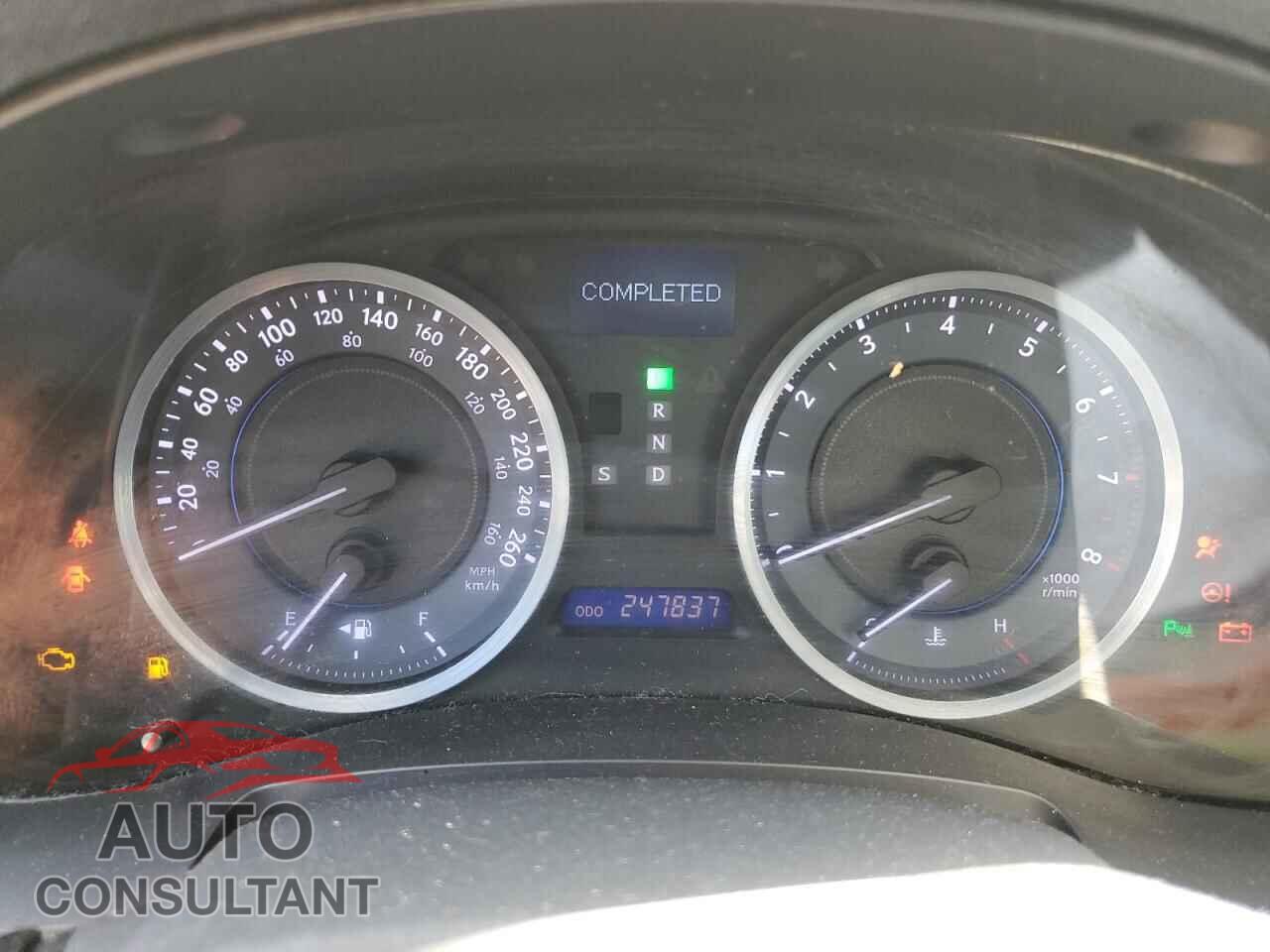 LEXUS IS 2011 - JTHCE5C20B5001517