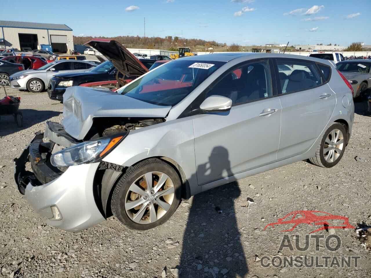 HYUNDAI ACCENT 2013 - KMHCU5AE0DU107729