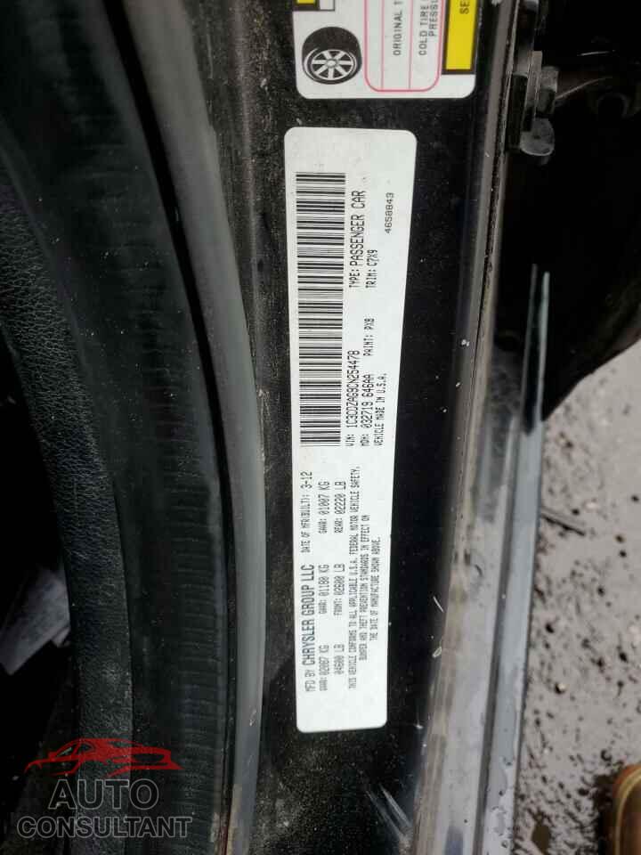 DODGE AVENGER 2012 - 1C3CDZAG9CN254478