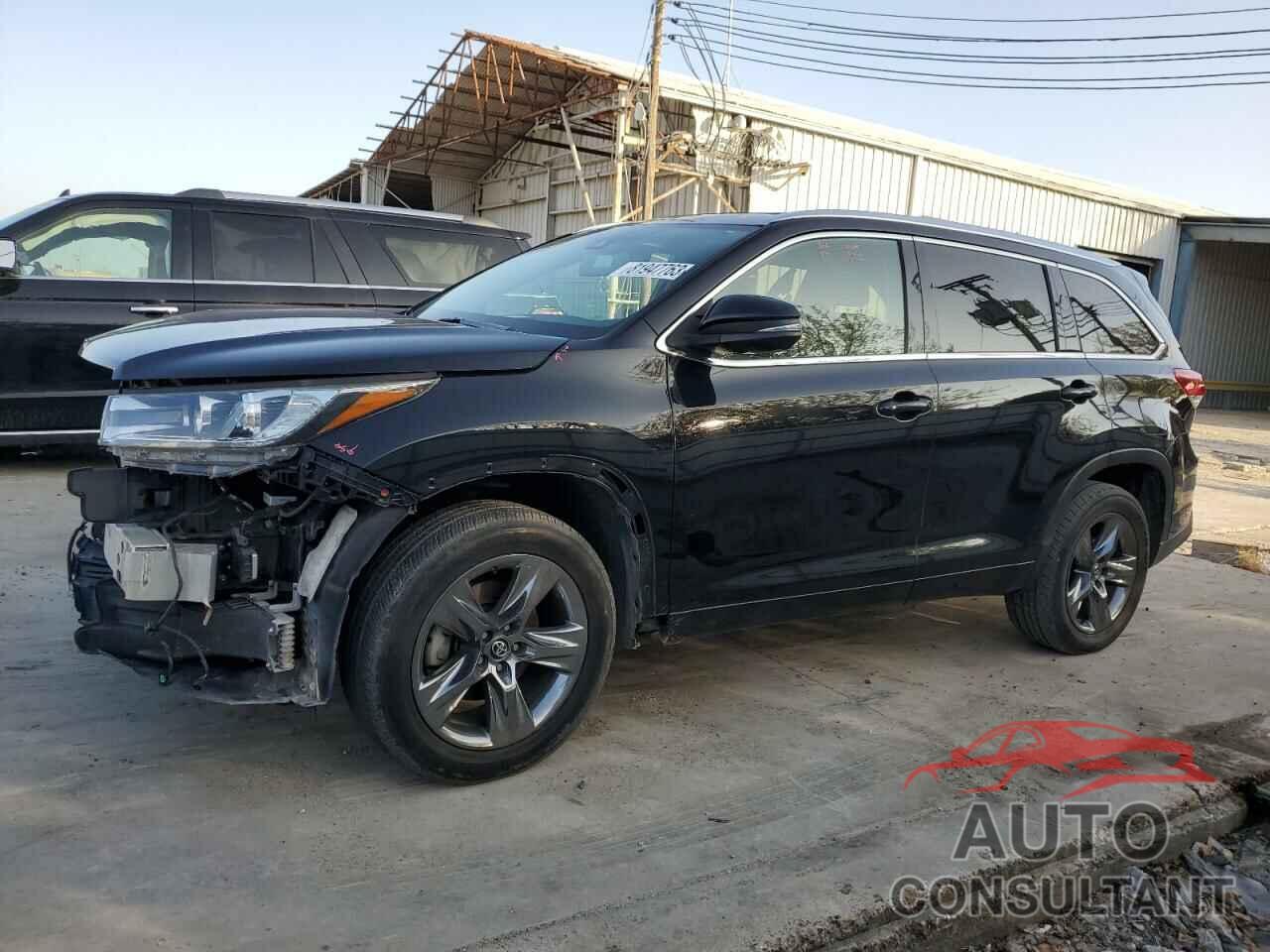 TOYOTA HIGHLANDER 2017 - 5TDYZRFH2HS221618