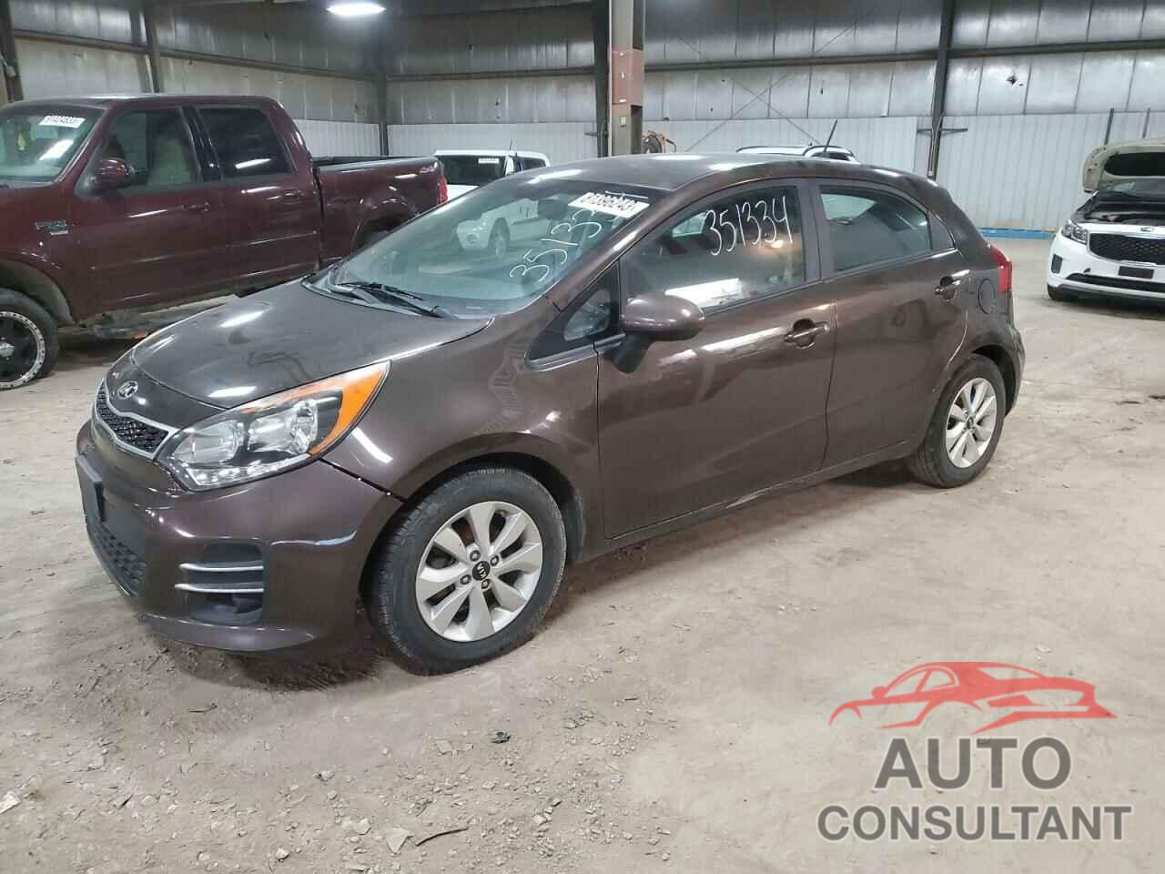 KIA RIO 2016 - KNADN5A3XG6675075