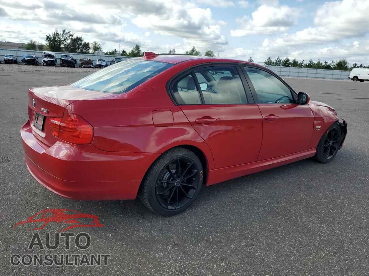BMW 3 SERIES 2011 - WBAPK7C55BA972891