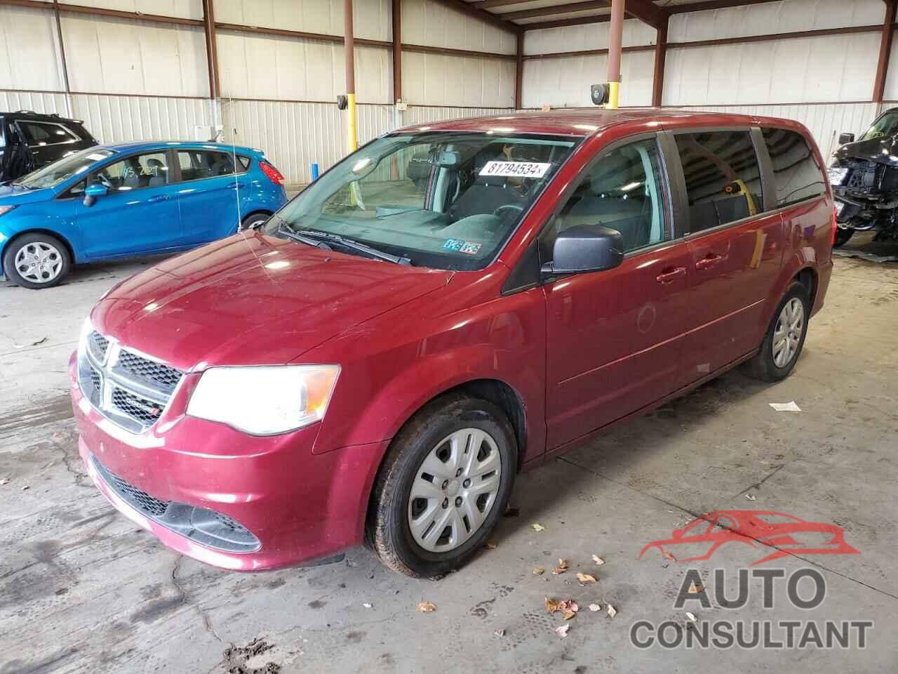 DODGE CARAVAN 2014 - 2C4RDGBG2ER260735