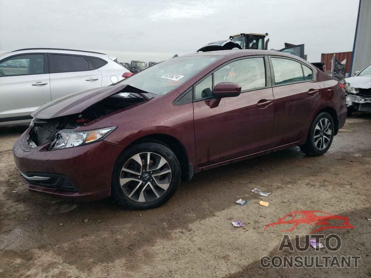 HONDA CIVIC 2014 - 2HGFB2F80EH553622