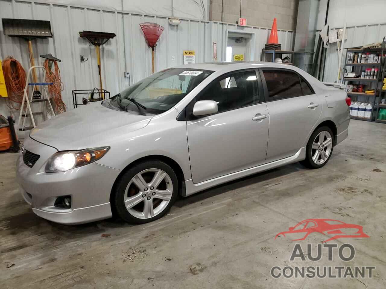 TOYOTA COROLLA 2009 - 1NXBE40E79Z036461
