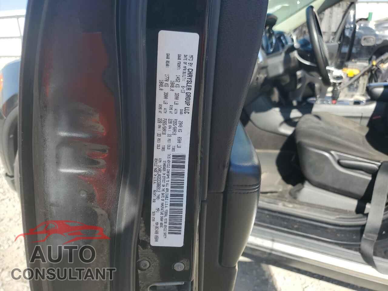 DODGE DURANGO 2013 - 1C4RDJAG5DC686912