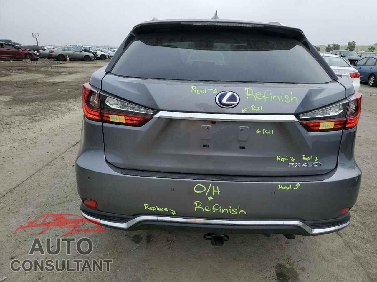 LEXUS RX450 2021 - 2T2HGMDA1MC071188