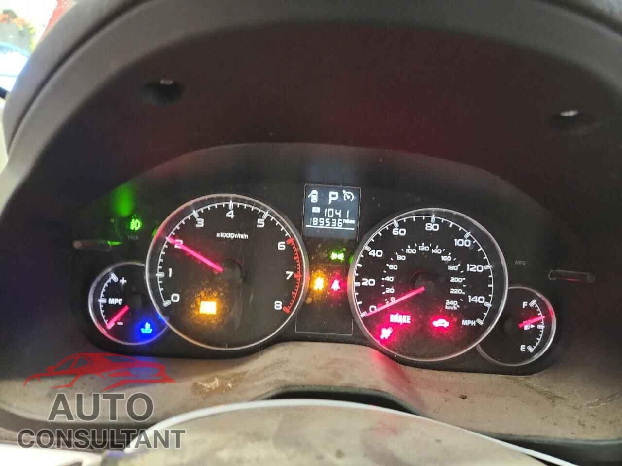 SUBARU OUTBACK 2014 - 4S4BRCDC2E3250930