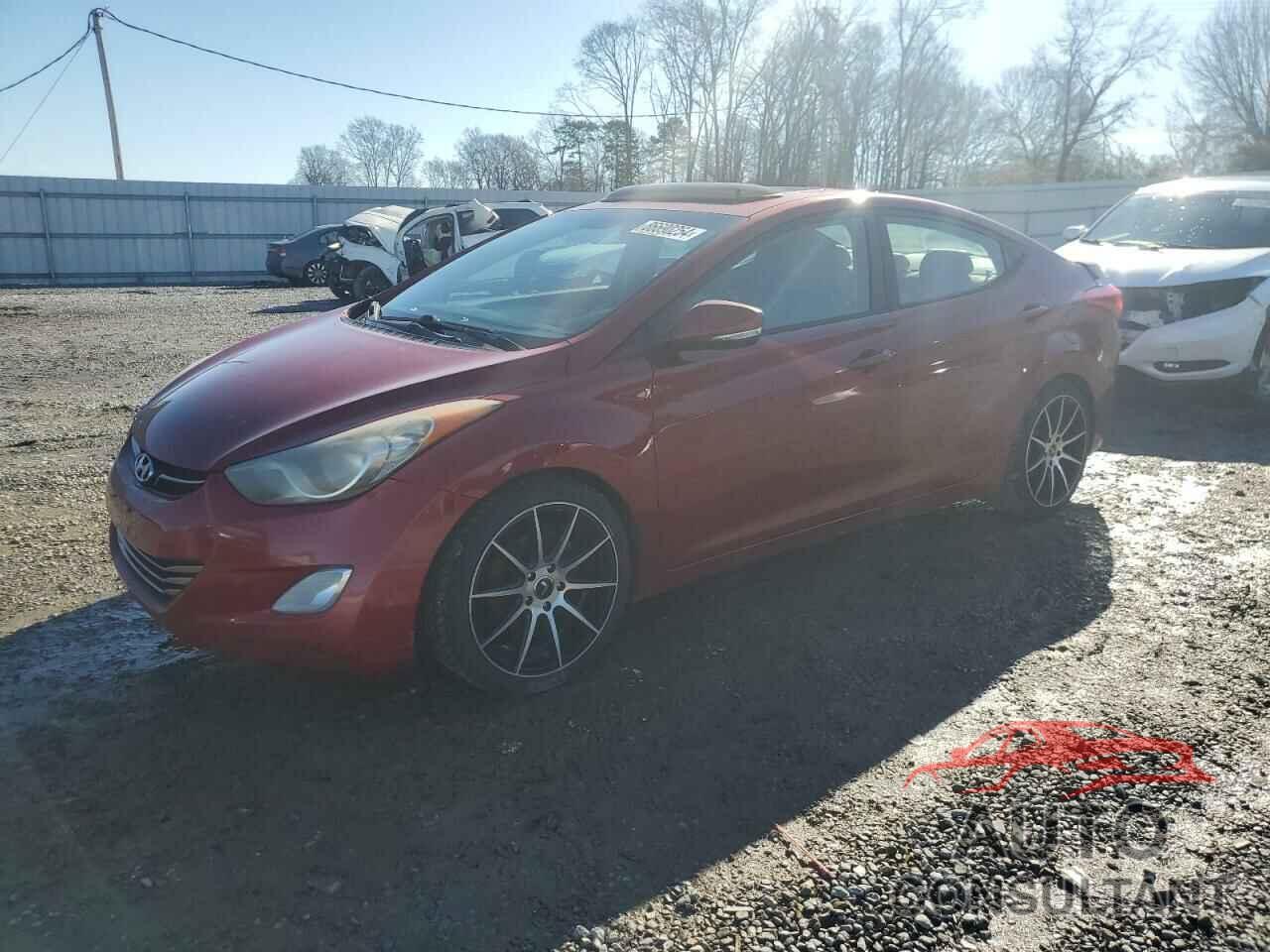 HYUNDAI ELANTRA 2012 - KMHDH4AE2CU484886