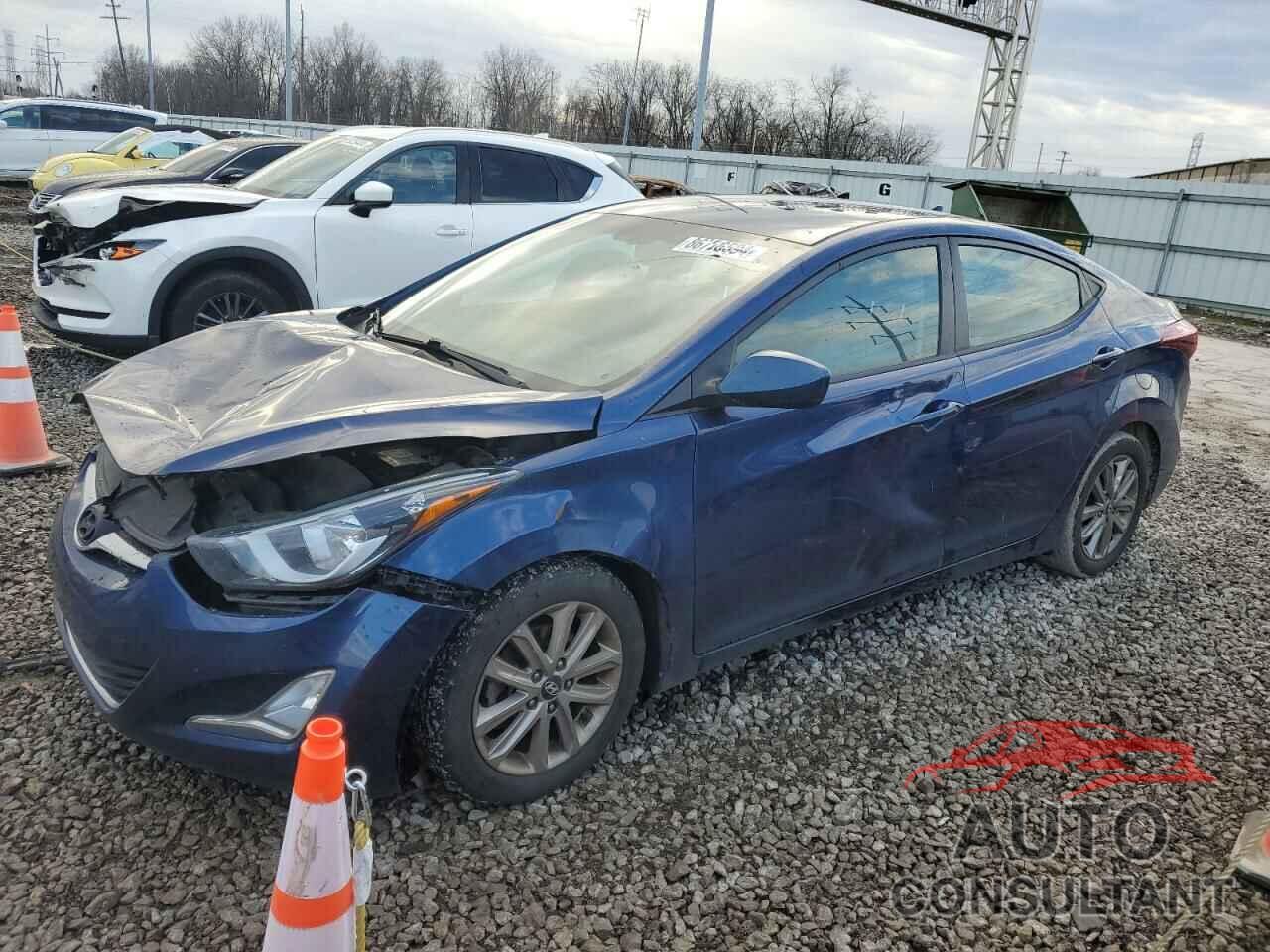 HYUNDAI ELANTRA 2015 - 5NPDH4AE9FH620420