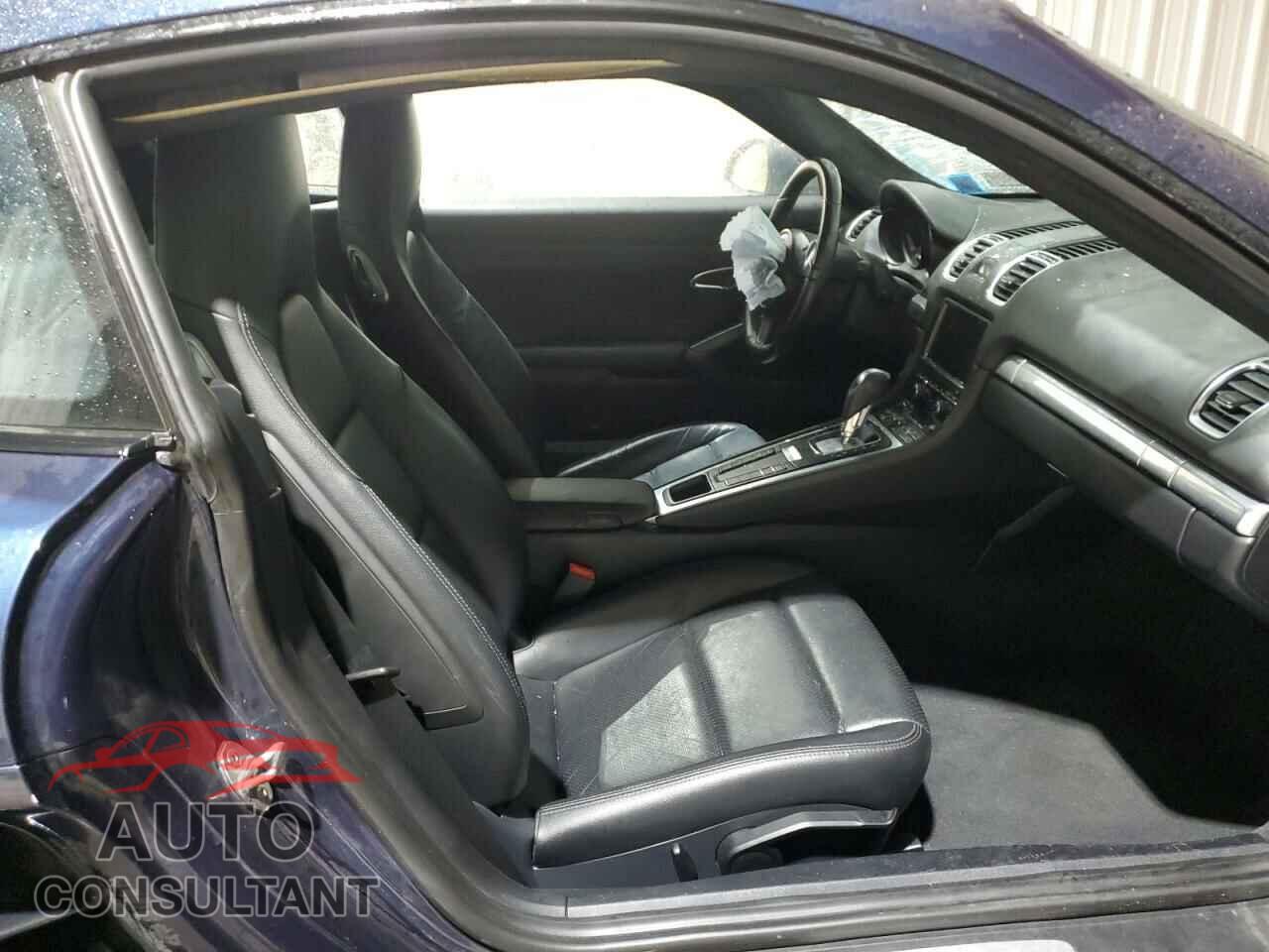 PORSCHE CAYMAN 2015 - WP0AA2A89FK163213