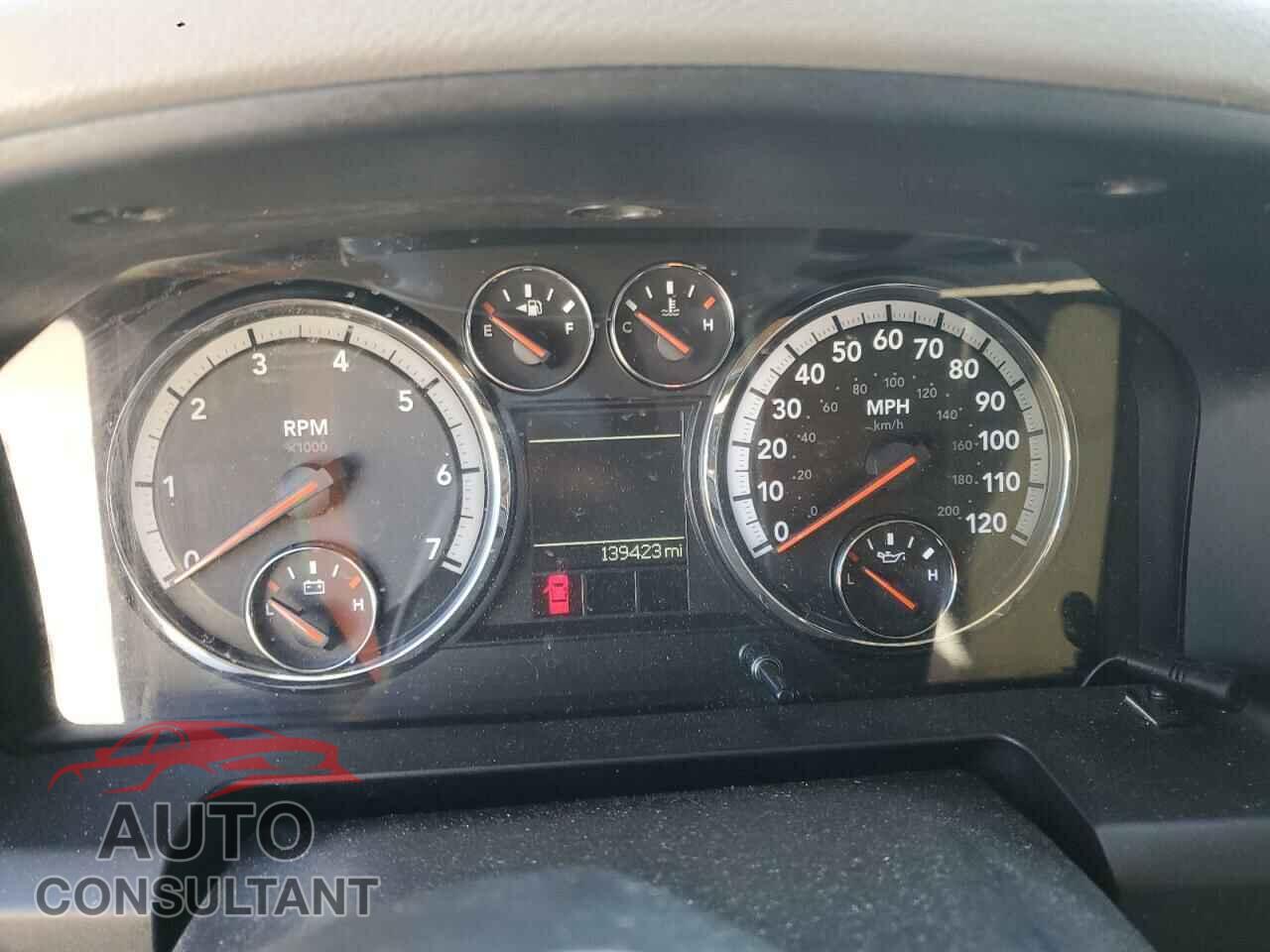 DODGE RAM 1500 2012 - 1C6RD6LT6CS158640